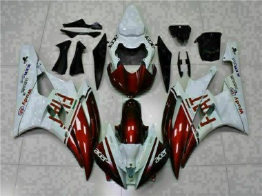 Carenagem Moto R6 06-07 - Castanho Branco