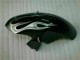 Carenagem Moto R6 06-07 - Prata Chama Preto