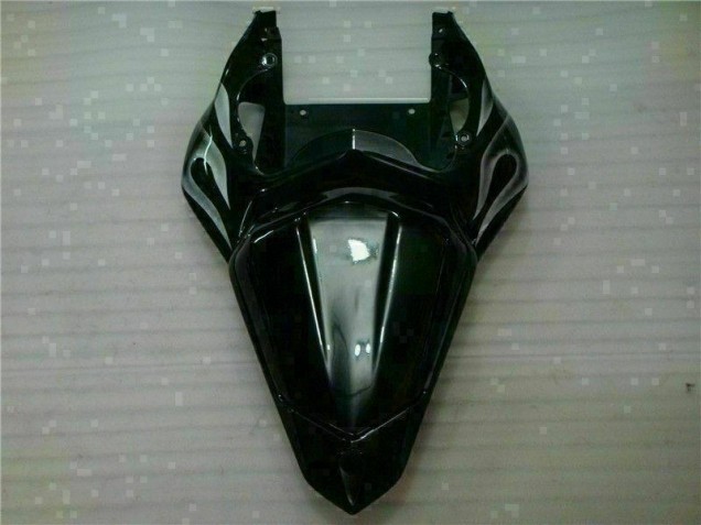 Carenagem Moto R6 06-07 - Prata Chama Preto