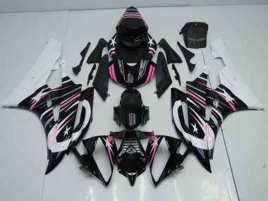 Carenagem Moto R6 06-07 - Rosa Estrela