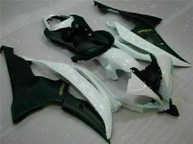 Carenagem Moto R6 08-16 - Branco Preto