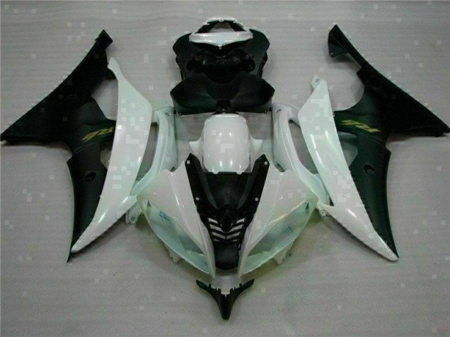 Carenagem Moto R6 08-16 - Branco Preto