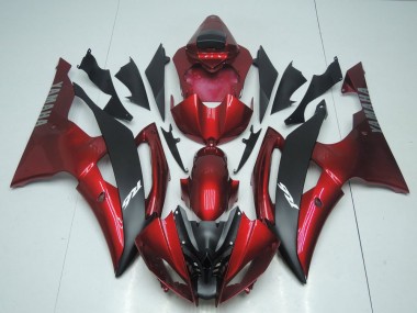 Carenagem Moto R6 08-16 - Doce Vermelho & Preto