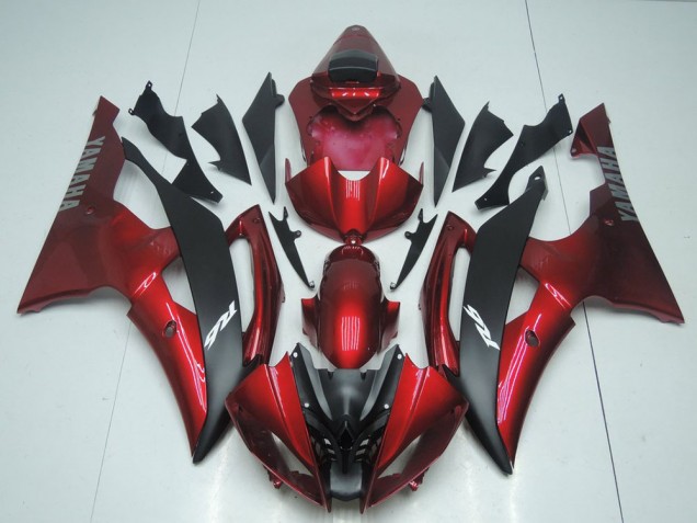 Carenagem Moto R6 08-16 - Doce Vermelho & Preto