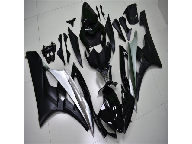 Carenagem Moto R6 08-16 - Prata Preto
