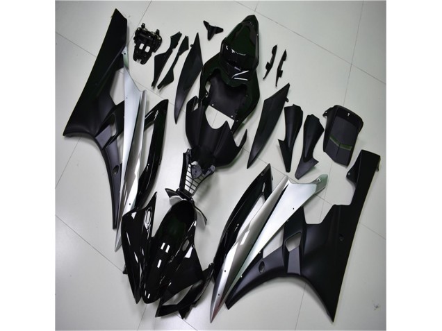Carenagem Moto R6 08-16 - Prata Preto