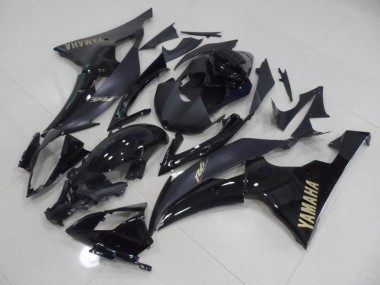 Carenagem Moto R6 08-16 - Preto & Ouro Adesivo