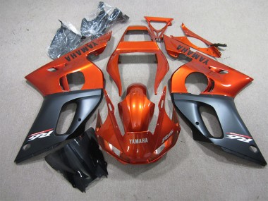 Carenagem Moto R6 98-02 - Laranja Preto