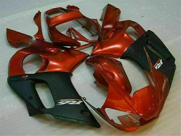 Carenagem Moto R6 98-02 - Preto Castanho