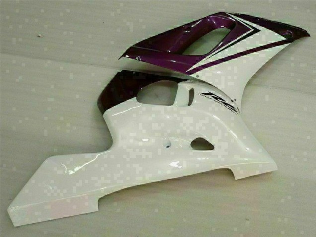 Carenagem Moto R6 98-02 - Roxo Branco
