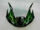 Carenagem Moto R6 98-02 - Verde Preto