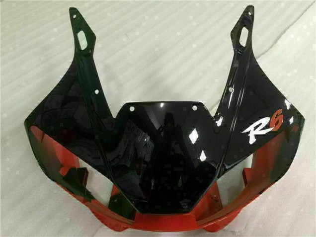 Carenagem Moto R6 98-02 - Vermelho Branco