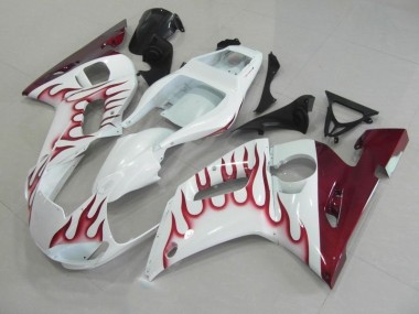 Carenagem Moto R6 98-02 - Vermelho Chama