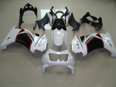 Carenagem Moto ZX 250R 08-12 - Branco Pérola Preto