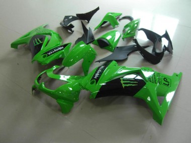 Carenagem Moto ZX 250R 08-12 - Novo Verde Monster