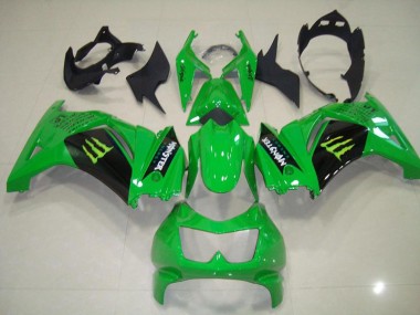 Carenagem Moto ZX 250R 08-12 - Verde Monster