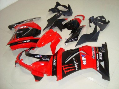 Carenagem Moto ZX 250R 08-12 - Vermelho Monster