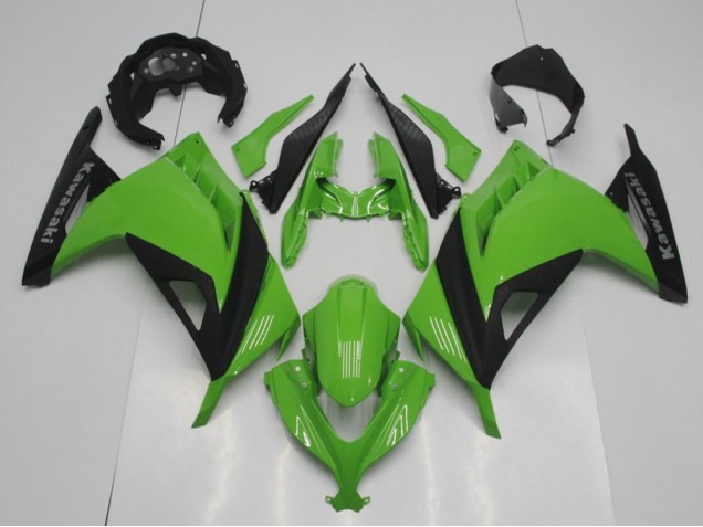 Carenagem Moto ZX 300R 13-16 - Estilo OEM Verde Carenagem Moto ZX 300R 13-16 - Estilo OEM Verde
