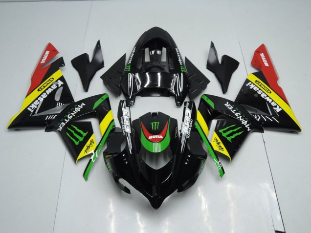 Carenagem Moto ZX10R 03-05 - Preto Amarelo Monster Carenagem Moto ZX10R 03-05 - Preto Amarelo Monster