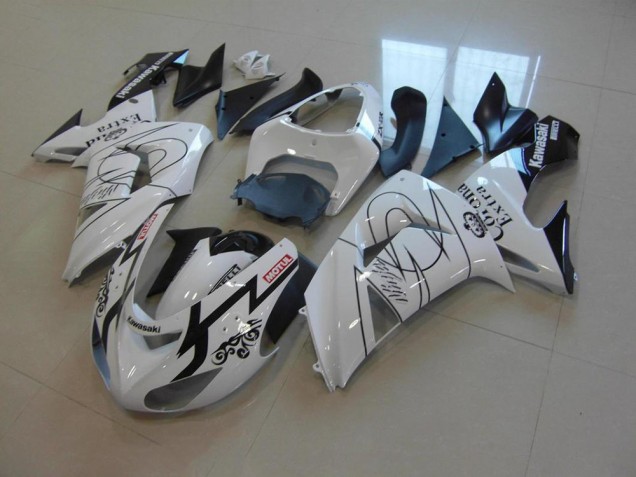 Carenagem Moto ZX10R 06-07 - Branco Corona Carenagem Moto ZX10R 06-07 - Branco Corona