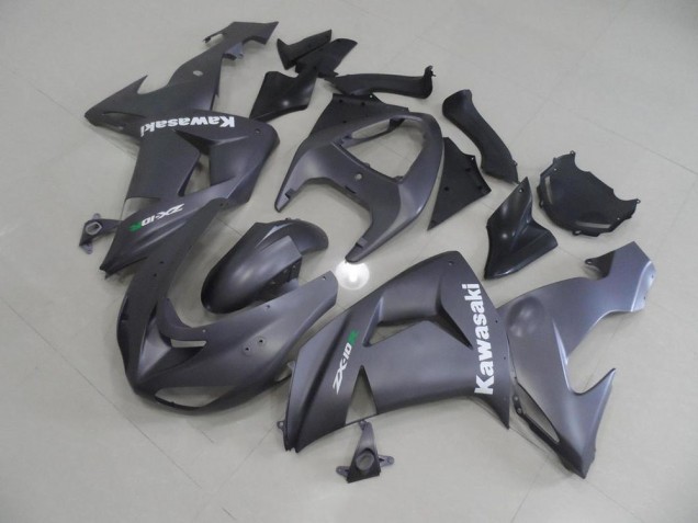 Carenagem Moto ZX10R 06-07 - Cinzento & Branco Decalques