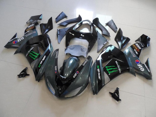 Carenagem Moto ZX10R 06-07 - Cinzento Monster