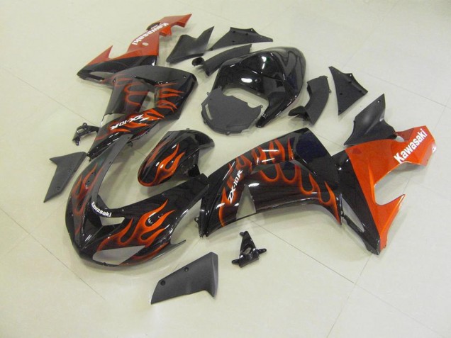 Carenagem Moto ZX10R 06-07 - Laranja Chama Carenagem Moto ZX10R 06-07 - Laranja Chama