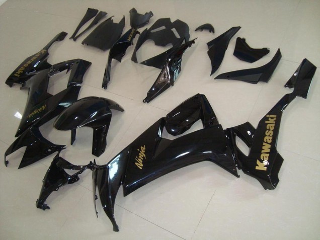 Carenagem Moto ZX10R 08-10 - Preto Brilhante & Ouro Adesivo Carenagem Moto ZX10R 08-10 - Preto Brilhante & Ouro Adesivo