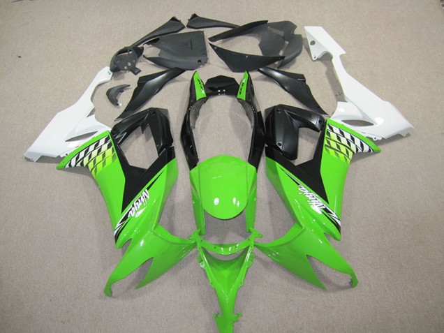 Carenagem Moto ZX10R 08-10 - Preto Verde Ninja Carenagem Moto ZX10R 08-10 - Preto Verde Ninja