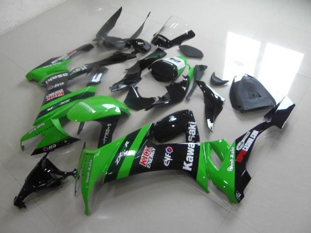 Carenagem Moto ZX10R 08-10 - Verde Preto Kick Carenagem Moto ZX10R 08-10 - Verde Preto Kick