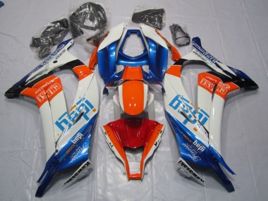 Carenagem Moto ZX10R 11-15 - Azul Laranja