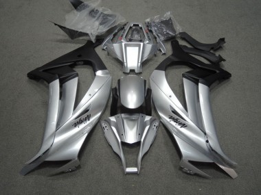 Carenagem Moto ZX10R 11-15 - Prata Preto Ninja