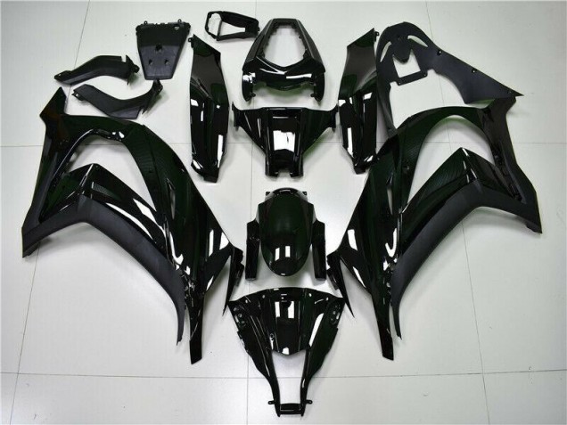 Carenagem Moto ZX10R 11-15 - Preto Brilhante
