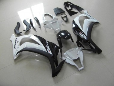 Carenagem Moto ZX10R 16-19 - Branco Preto