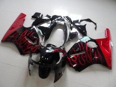 Carenagem Moto ZX12R 00-01 - Vermelho Chama