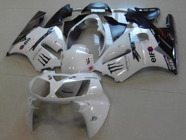 Carenagem Moto ZX12R 02-06 - Branco Monster Carenagem Moto ZX12R 02-06 - Branco Monster