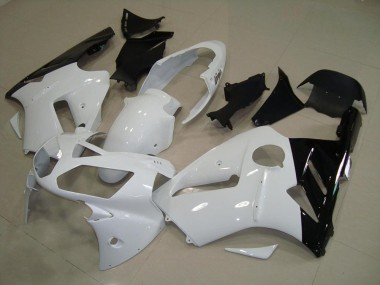 Carenagem Moto ZX12R 02-06 - Branco Preto