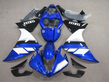 Carenagem Moto ZX14R ZZR 1400 06-11 - Azul Branco