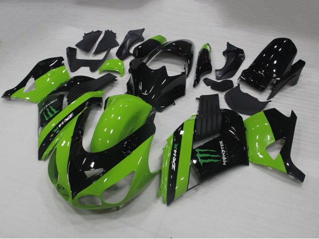 Carenagem Moto ZX14R ZZR 1400 06-11 - Verde Monster Carenagem Moto ZX14R ZZR 1400 06-11 - Verde Monster