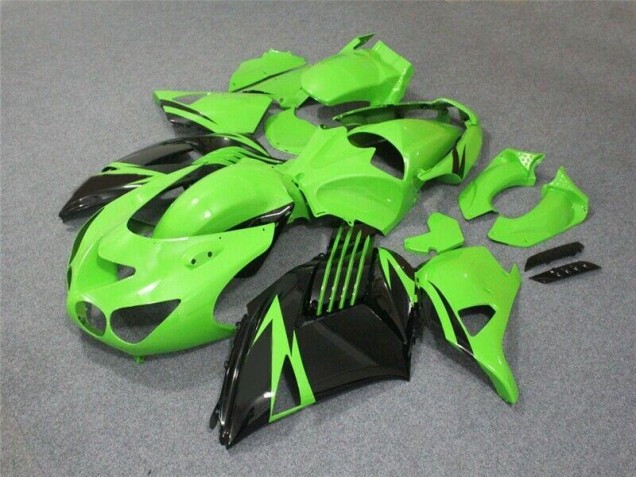 Carenagem Moto ZX14R ZZR 1400 06-11 - Verde Preto Carenagem Moto ZX14R ZZR 1400 06-11 - Verde Preto