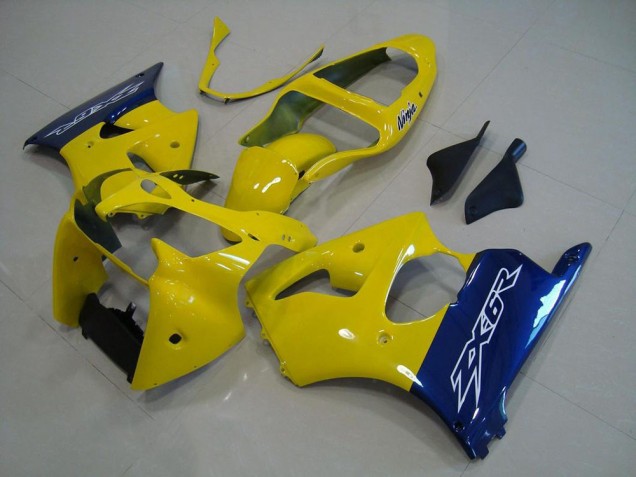 Carenagem Moto ZX6R 00-02 - Amarelo Azul Carenagem Moto ZX6R 00-02 - Amarelo Azul