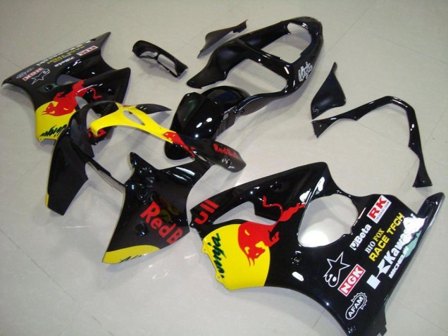 Carenagem Moto ZX6R 00-02 - Red Bull Carenagem Moto ZX6R 00-02 - Red Bull