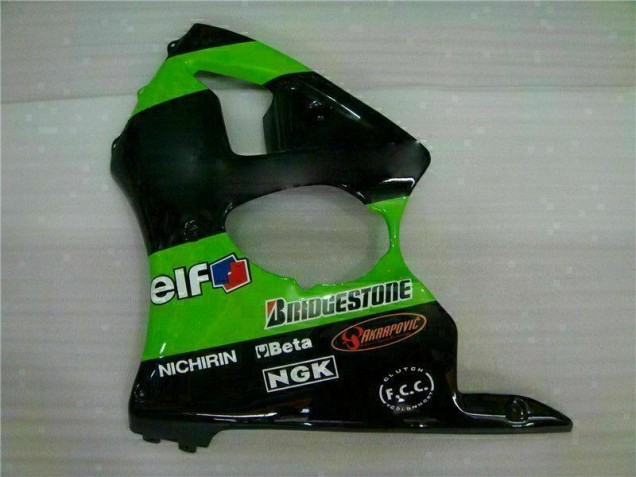 Carenagem Moto ZX6R 00-02 - Verde Carenagem Moto ZX6R 00-02 - Verde