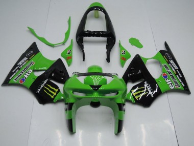 Carenagem Moto ZX6R 00-02 - Verde Monster