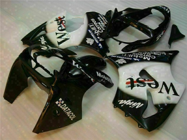 Carenagem Moto ZX6R 03-04 - Preto West Ninja
