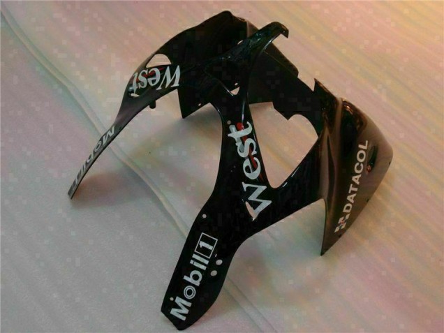 Carenagem Moto ZX6R 03-04 - Preto West Ninja