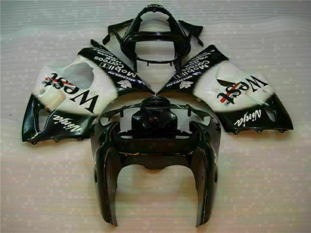 Carenagem Moto ZX6R 03-04 - Preto West Ninja