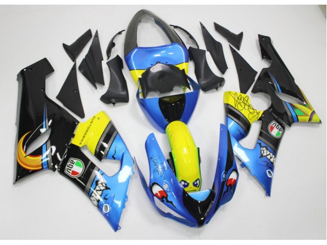 Carenagem Moto ZX6R 05-06 - Tubarão