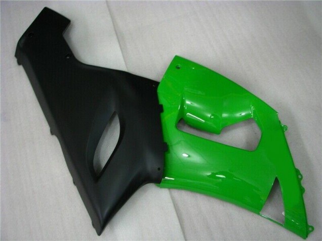 Carenagem Moto ZX6R 05-06 - Verde Preto Fosco Carenagem Moto ZX6R 05-06 - Verde Preto Fosco