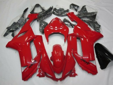 Carenagem Moto ZX6R 07-08 - Vermelho